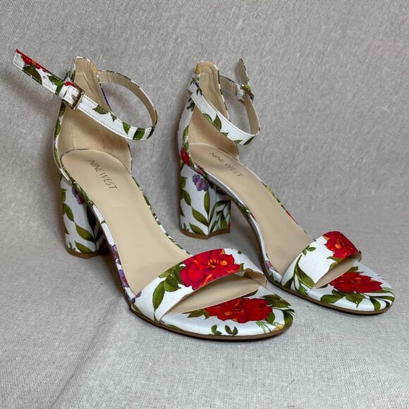 Nine West NWOB Sandy Women's Block Heel Dress Sandals - Size 9.5 - Picture 4 of 12